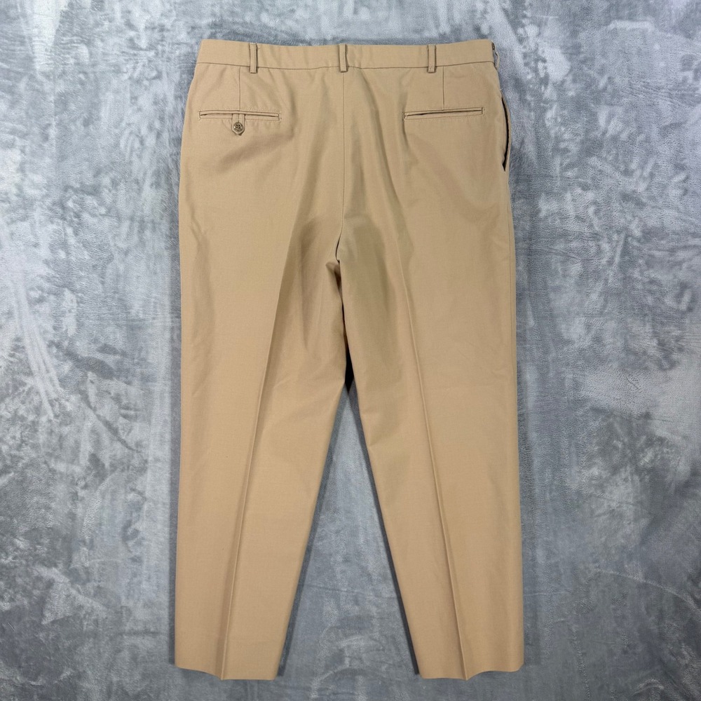 Flying Cross US Navy Pants Men's Size 38x32 Khaki Dress Trousers - Picture 2 of 6